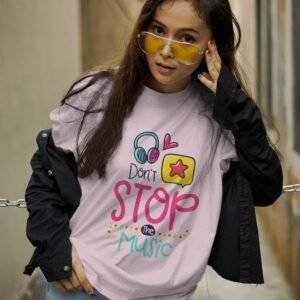 Don't Stop the Music Graphic Tee