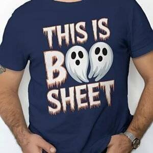 Boo Sheet Printed Halloween T-Shirt