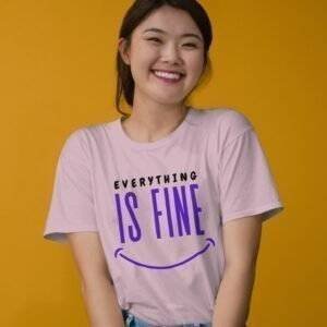 Everything Is Fine Graphic Tee