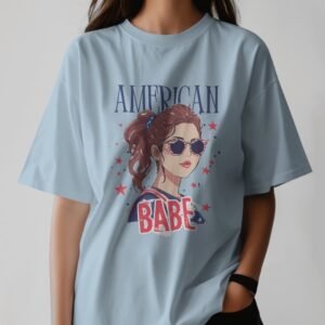 American Babe Printed T-shirt