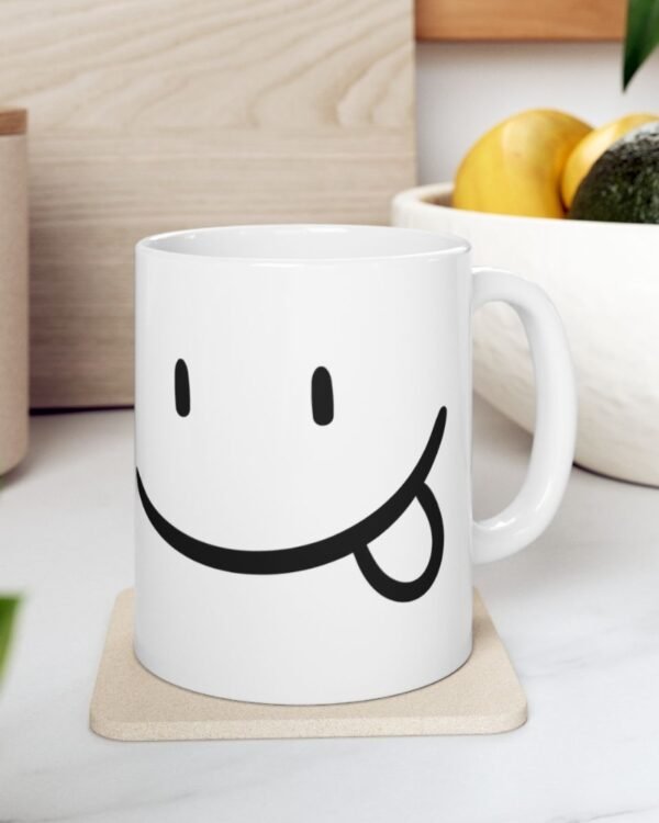 Smile Printed Printed Coffee Mug