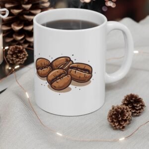 Coffee Beans Printed Mug