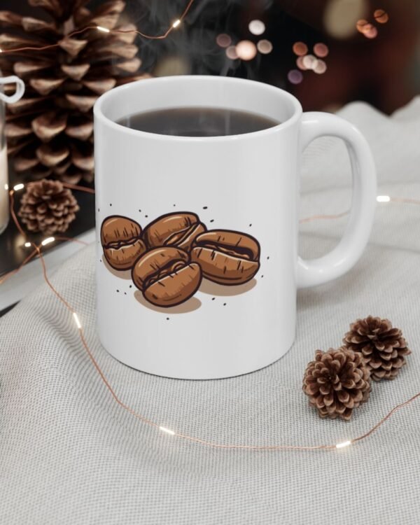 Coffee Beans Printed Mug