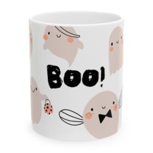 Spooky Boo Printed Coffee Mug