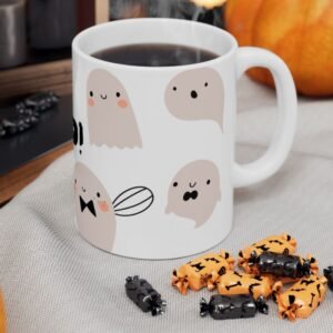 Spooky Boo Ceramic Coffee Mug