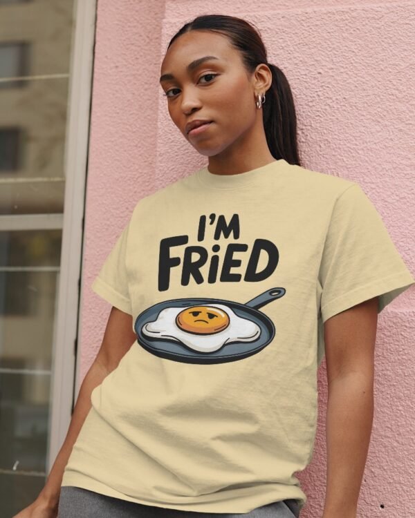 I'm Fried Printed Graphic T-Shirt