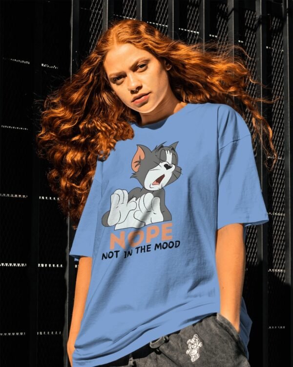 Nope, Not In The Mood Graphic Tees