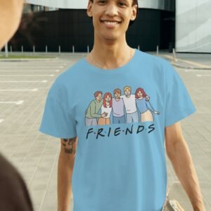 FRIENDS Printed Cotton Tee Shirt