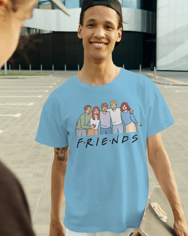 FRIENDS Printed Cotton Tee Shirt