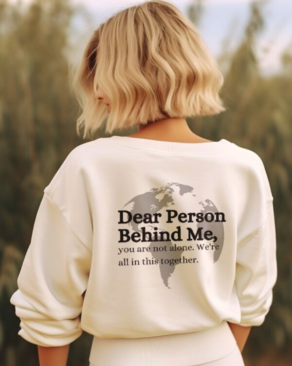 You Are Not Alone Printed Sweaters