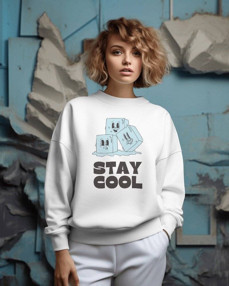 Stay Cool Graphic Sweatshirt