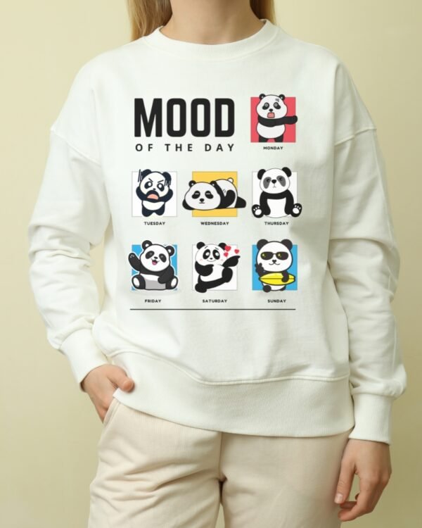 Mood Of The Day Printed Sweatshirt