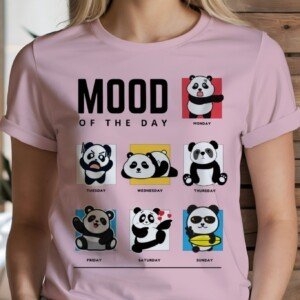 Mood Of The Day Printed T-Shirt