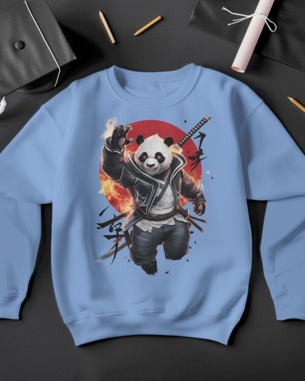 Kung Fu Panda Crewneck Designed Sweatshirt