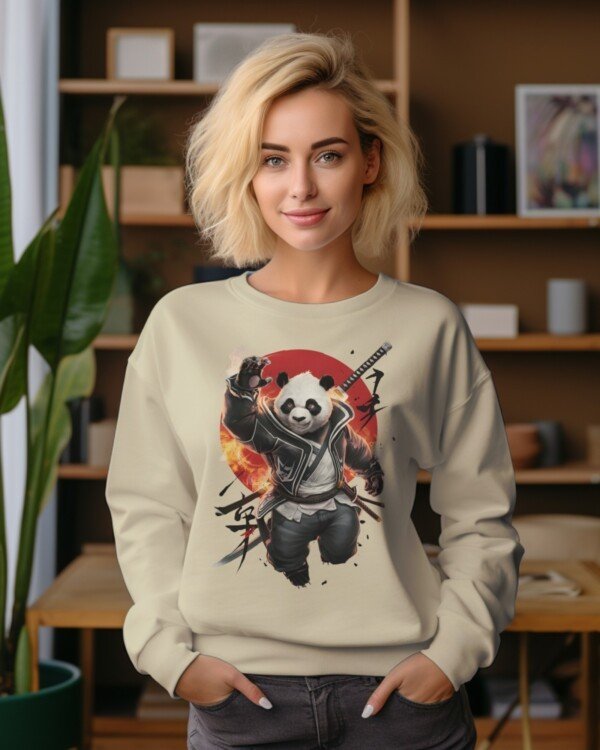 Kung Fu Panda Crewneck Printed Sweatshirt