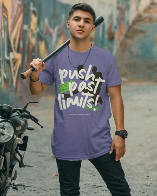 Push Past Limits Graphic Tees