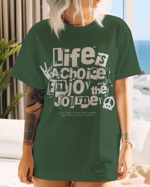 Life is a Choice Printed T Shirts