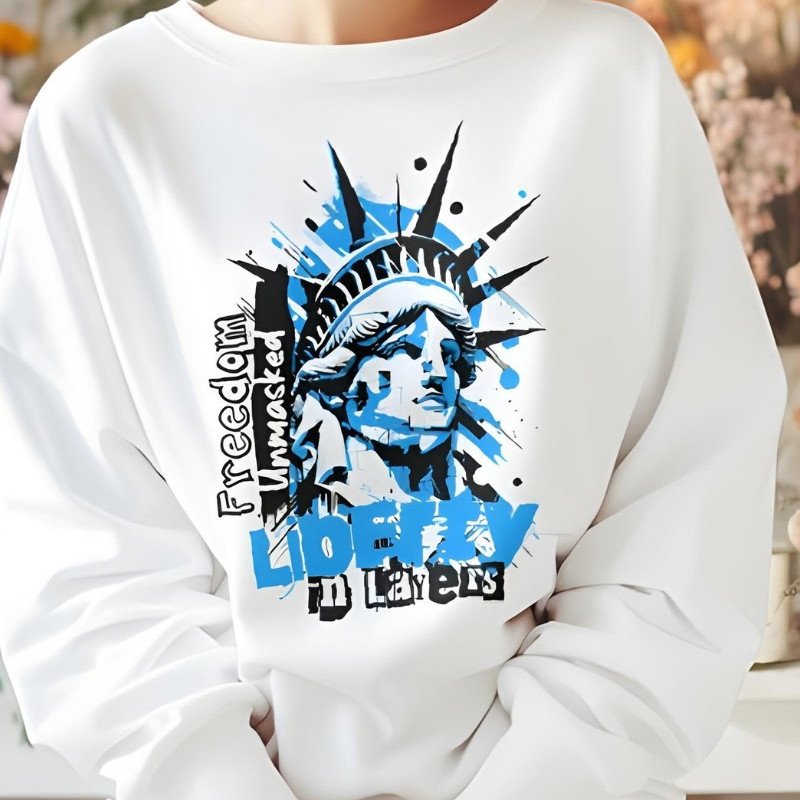 Liberty in Layers Printed Sweatshirts